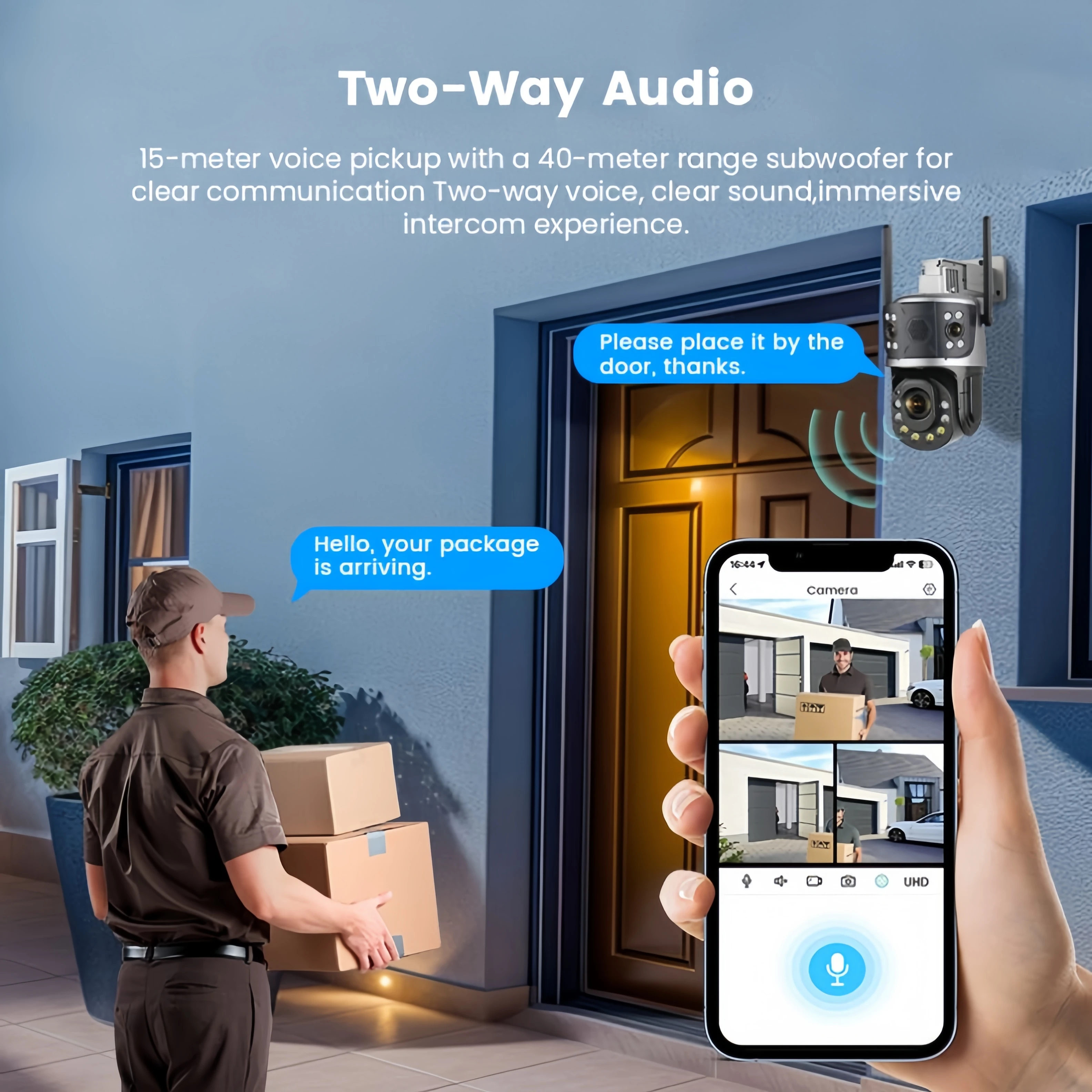 iCsee 12MP 50X Optical Zoom Wireless WiFi 4G CCTV PTZ Camera Three Lens Outdoor Linkage Alarm Wifi  IP Security Camera