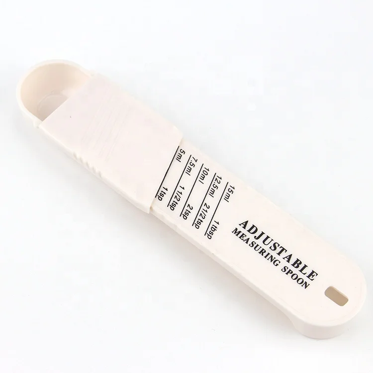 Adjustable Measuring Spoon Kitchen Tool Teaspoon Powder Metering Spoons