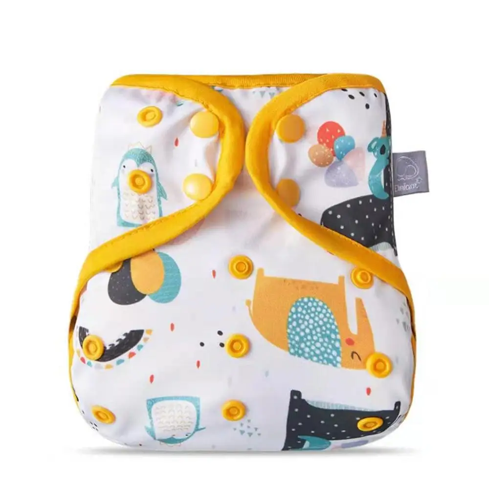 Custom Print Polyurethane Laminate PUL Fabric Breathable Waterproof For Cloth Diapers
