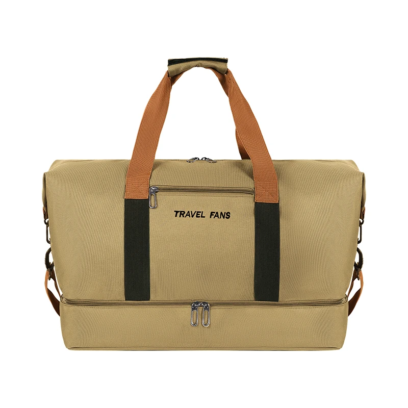 Large Capacity Travel Bag Duffel Bag with Shoe Compartment Sport Gym Travel Waterproof Tote Overnight Bag