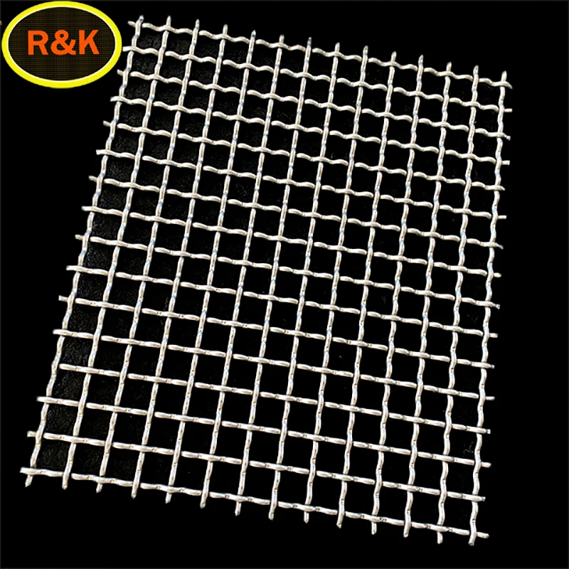 1 2 3 4 5 6 7 8 10 Mesh Heavy Duty Plain Weave Crimped Filter Square Hole Stainless Steel Wire Mesh (1600551645855)