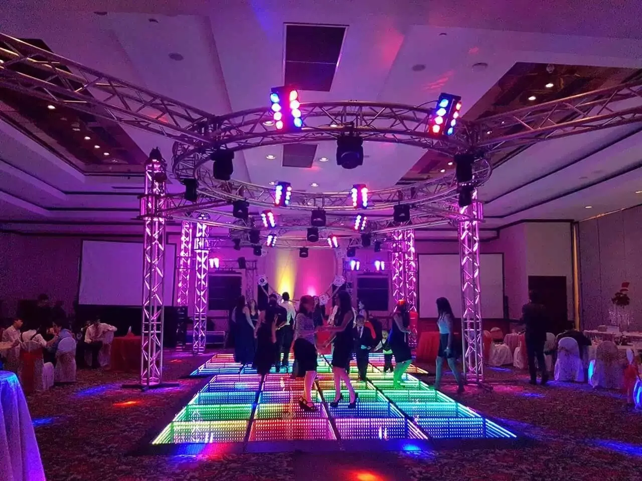 
Best Selling Theme Party Clubs Led Floor Stage Lights 