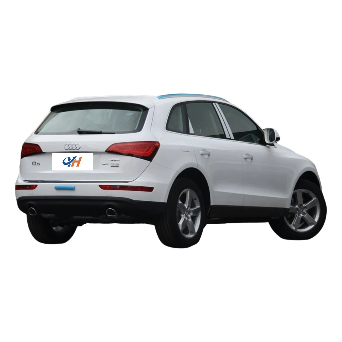 2017 Audi Q5 40 TFSI прогрессивный 4WD AWD привод кожаные сиденья ACC круиз-контроль R19 Размер шин Темный интерьер недорогой Подержанный автомобиль