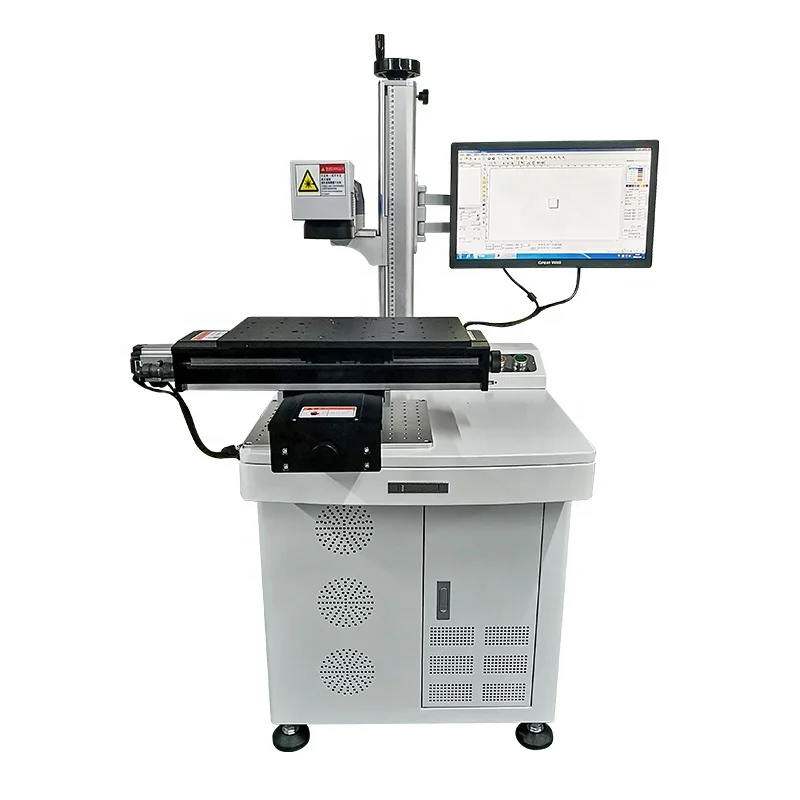 Desktop marking machine raycus max jpt20W 30W 50W  fiber laser marking engraving machine Made in China