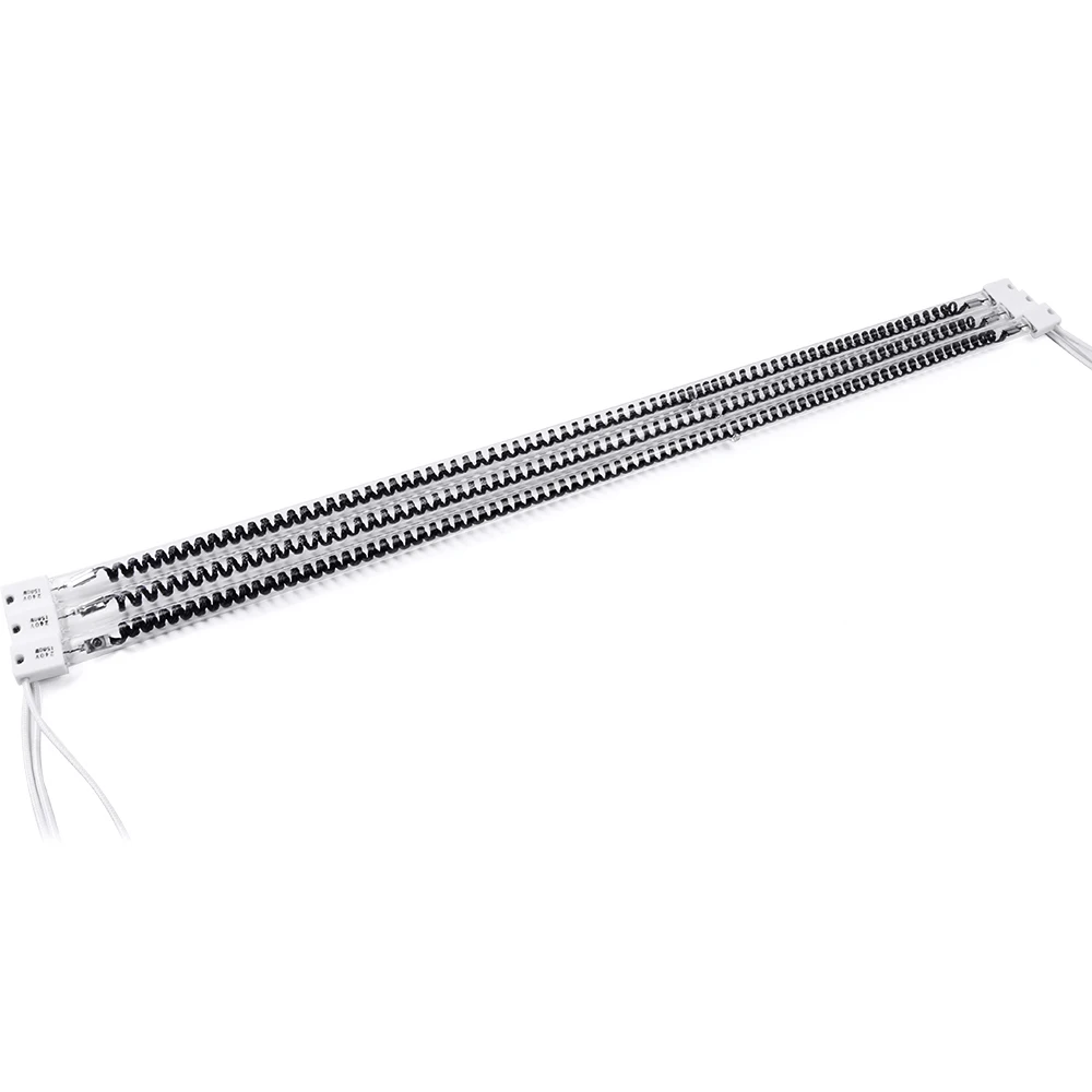 1000W 1500W Far Single Tube Infrared Heater Lamp Quartz Heater Carbon Fiber Infrared Heating Halogen Tube Lamp