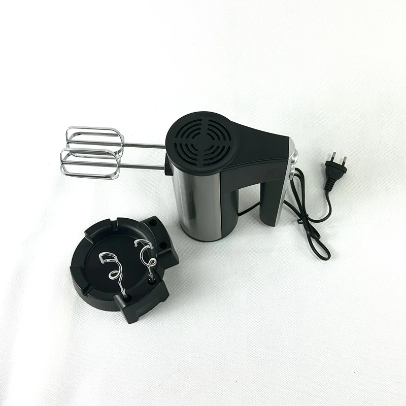 Bakery Machine Hand Mixer Electric with Storage Base Egg Beaters Dough Hooks Wire Whips Manual Hand Mixer Home Appliance