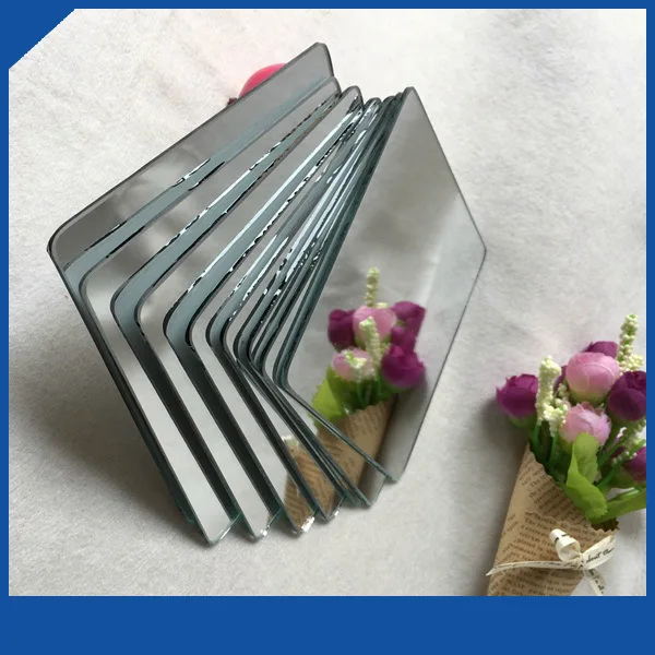 Factory price 1mm 3mm 6mm Antique Silver bronze decorative one-way Mirror Glass Reflective Glass Mirror for buildings decoration