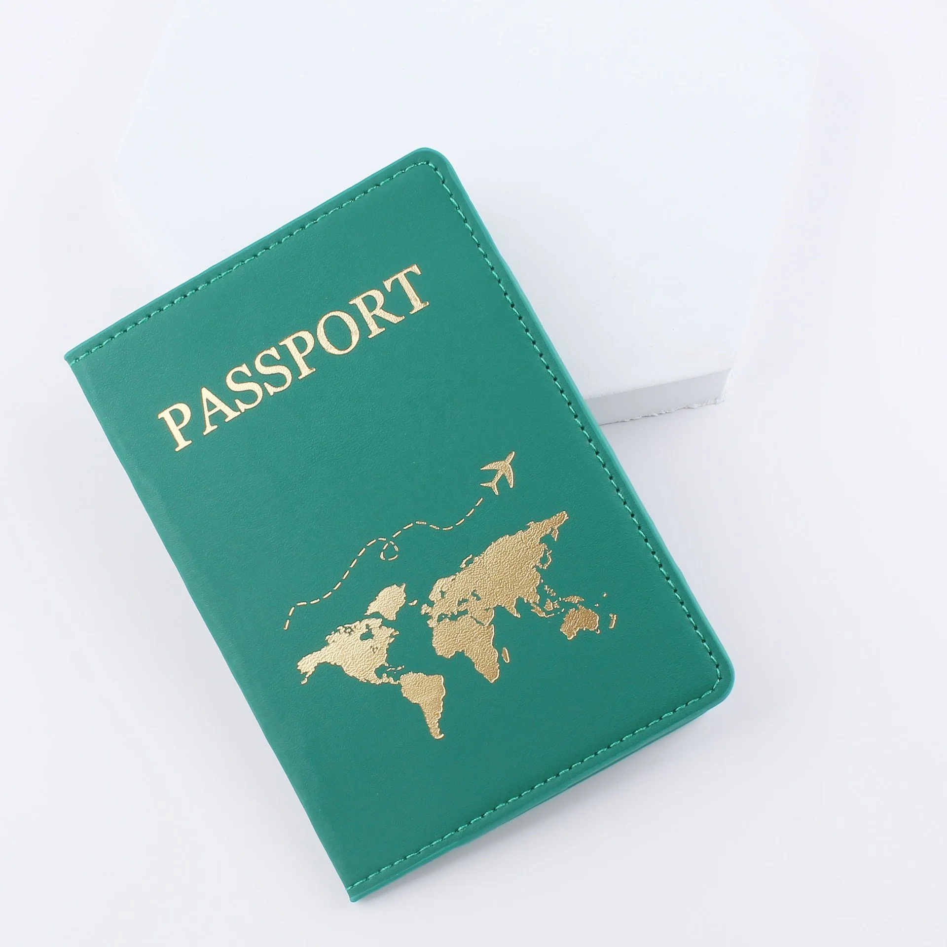 Factory Wholesale Pu Leather Card Holders Certificate Passport Cover Card Holder Pink