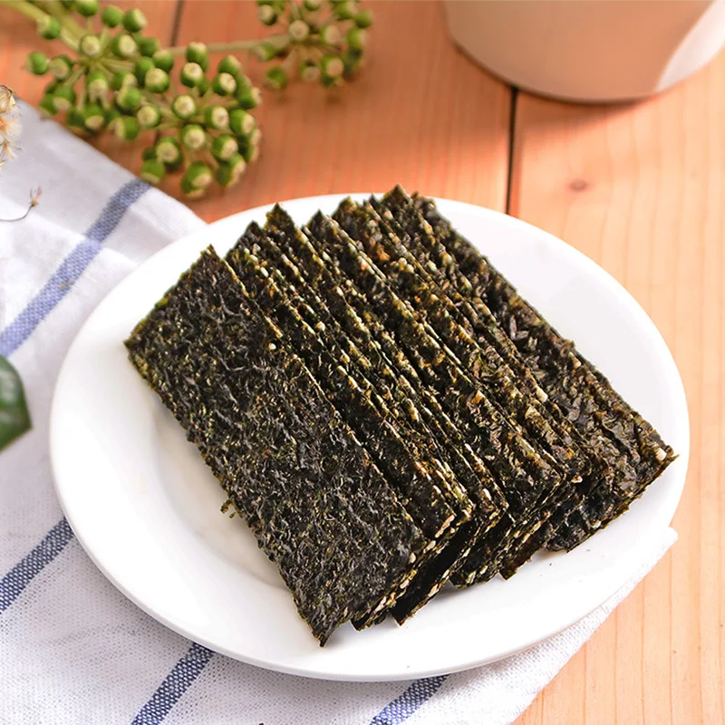 High Quality Canned Parched Rice Sandwich Seaweed/ 40g *60 cans per carton