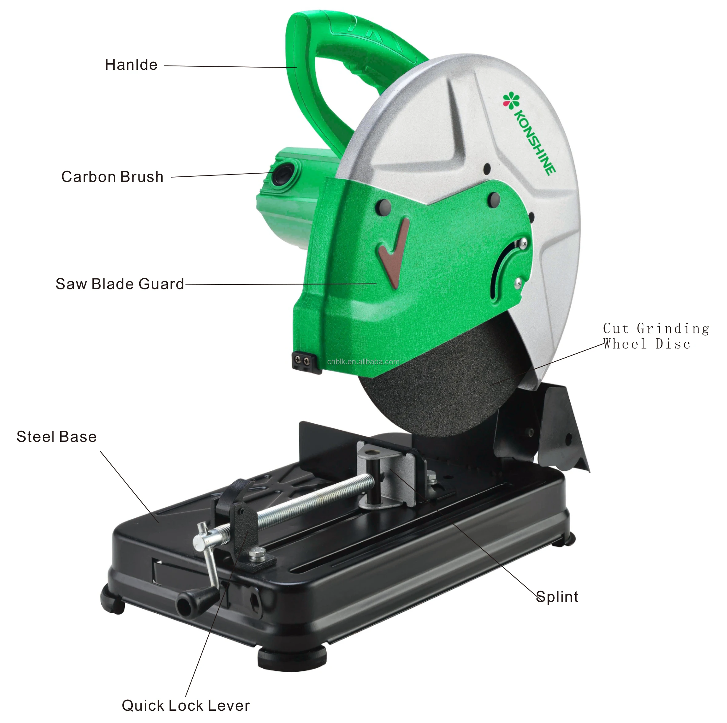 High Quality Cut Off Machine 355mm Steel Cutting Machine Professional cut off saw machine