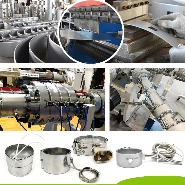 Легкий Нагреватель 40 мм 200 120 В в ленточный нагреватель Электрический нагревательный элемент экструдер