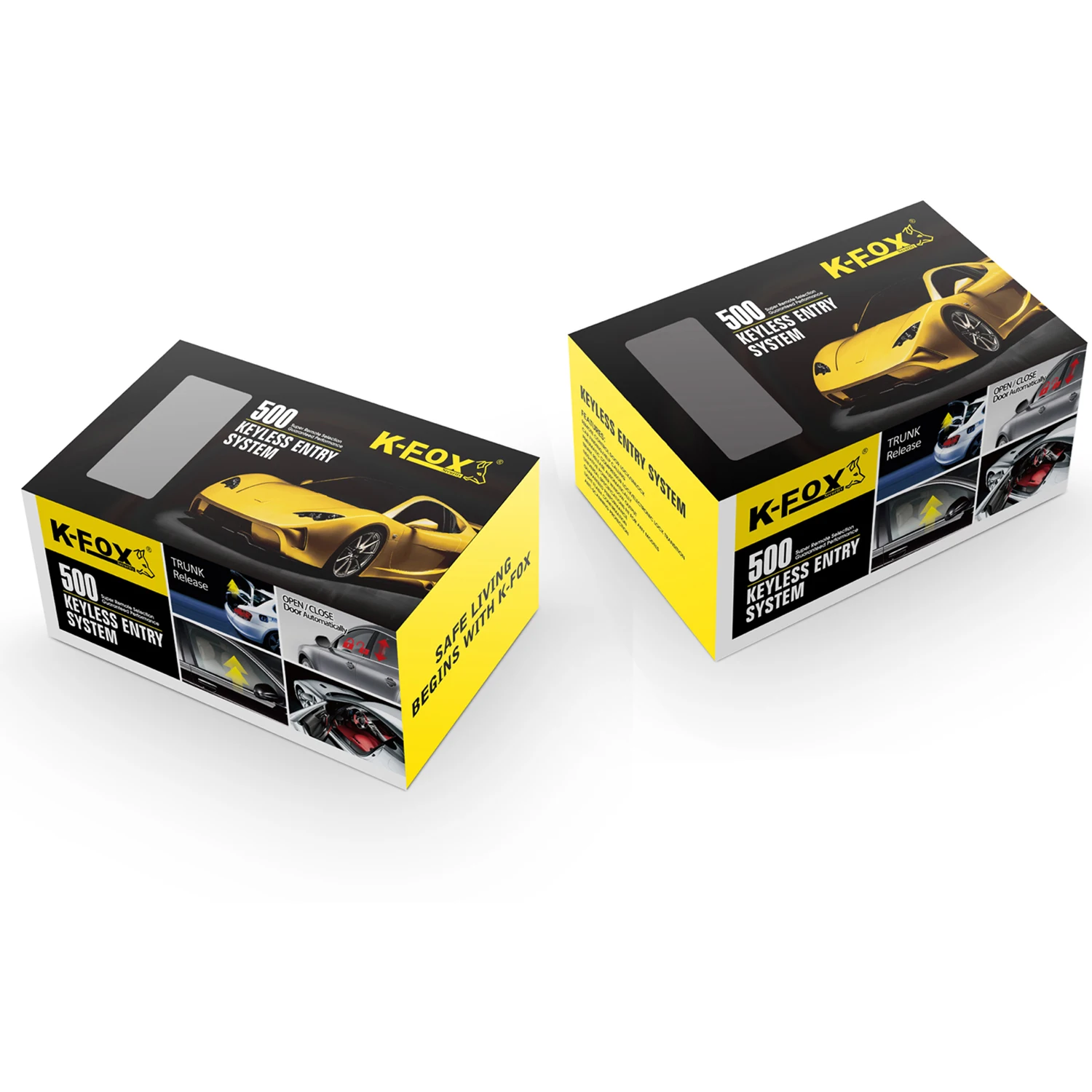 Best selling popular Universal vehicle car auto lock unlock remote trunk open Car Keyless Entry System kfox MFK285 MFK296 BEMAZ