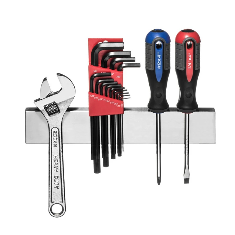 Magnet Rack Custom Logo 16 Inch Stainless Steel Magnetic Knife Holder Strips For Kitchen