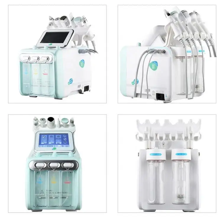 NV-W05X 6 in 1 H2O2  hydra dermabrasion aqua facial vacuum blackhead removal beauty equipment hidrafacial machine