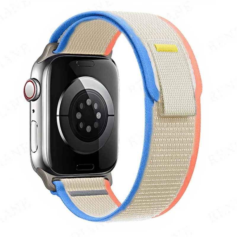 Trail Loop Band For Apple Watch Ultra 49 45 44 42 41 40 38 MM Nylon Strap iWatch Bracelet Ultra 8/7/6/5/4/3/2/1/SE Watch Band