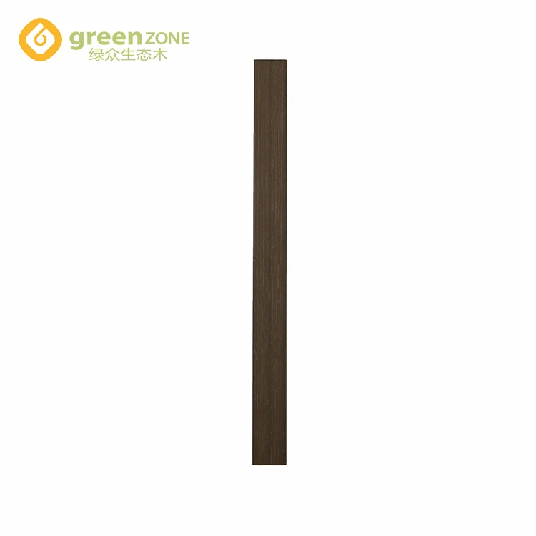 
2020 Greenzone solid batten tube eco timber tube composite wood plastic batten 