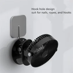 Mini Rechargeable Baby Stroller Clip Fan Usb Ventilation Desk Stand Fan Led Light Cordless Fan With Clip