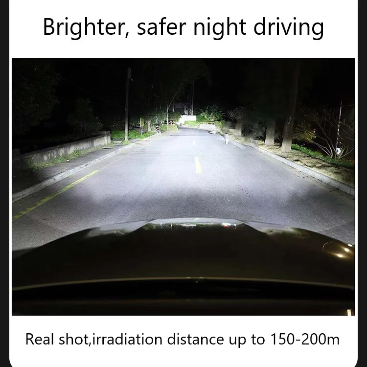 Modified cars used h15 LED headlights with DRL function auto lighting system for benz GLK300