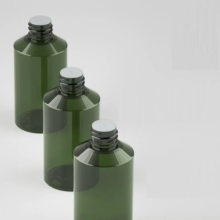 Wholesale 50 ml 100 ml 150 ml 200 ml shower gel bottles plastic cosmetic bottles