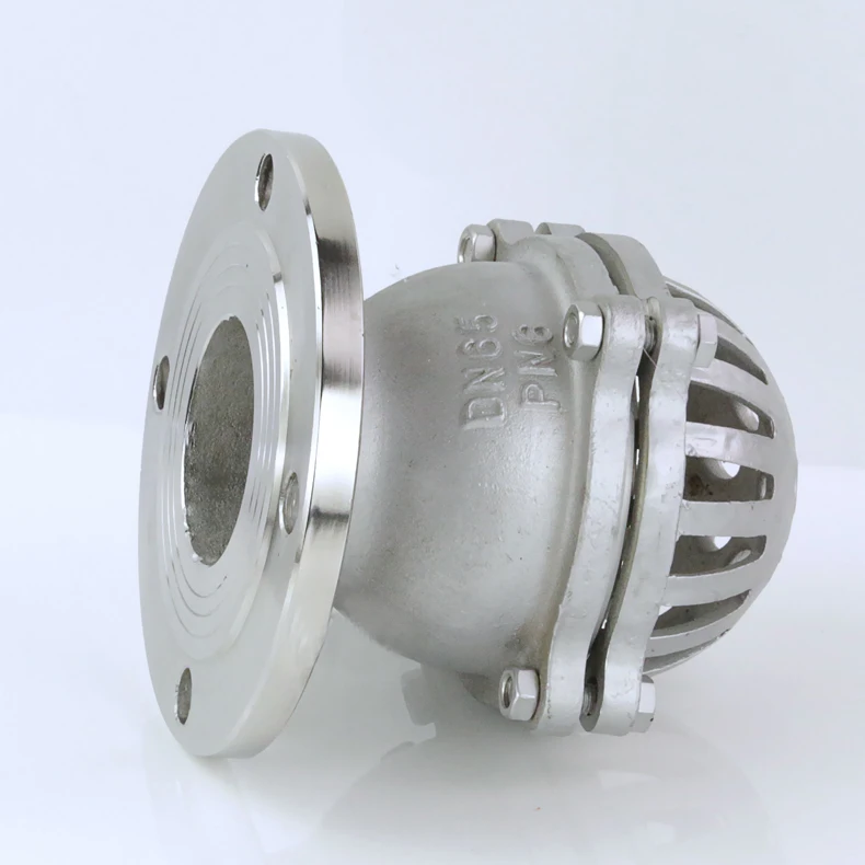 FrtnVlve stainless steel 304 JIS ANSI flange foot break valve