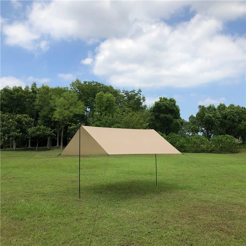 Outdoor Lightweight Waterproof Tent Rain Tarp Camping Hammock Cover Flysheet