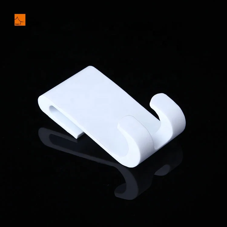 Eco White black Gray Silicone Squeegee Wiper Door Hook Storage Window Glass Wiper Scraper Hook