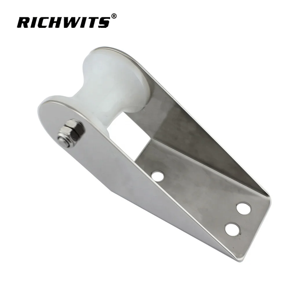 Marine Hardware Stainless Steel Heavy Duty Self Launching Bow Anchor Roller for Docks