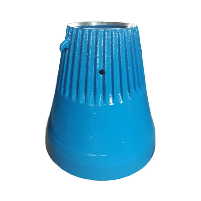 High Manganese Steel Cone Crusher Components New and Used Mantle Liners Bowl Liners for Ore Mining Casting Forging Processing