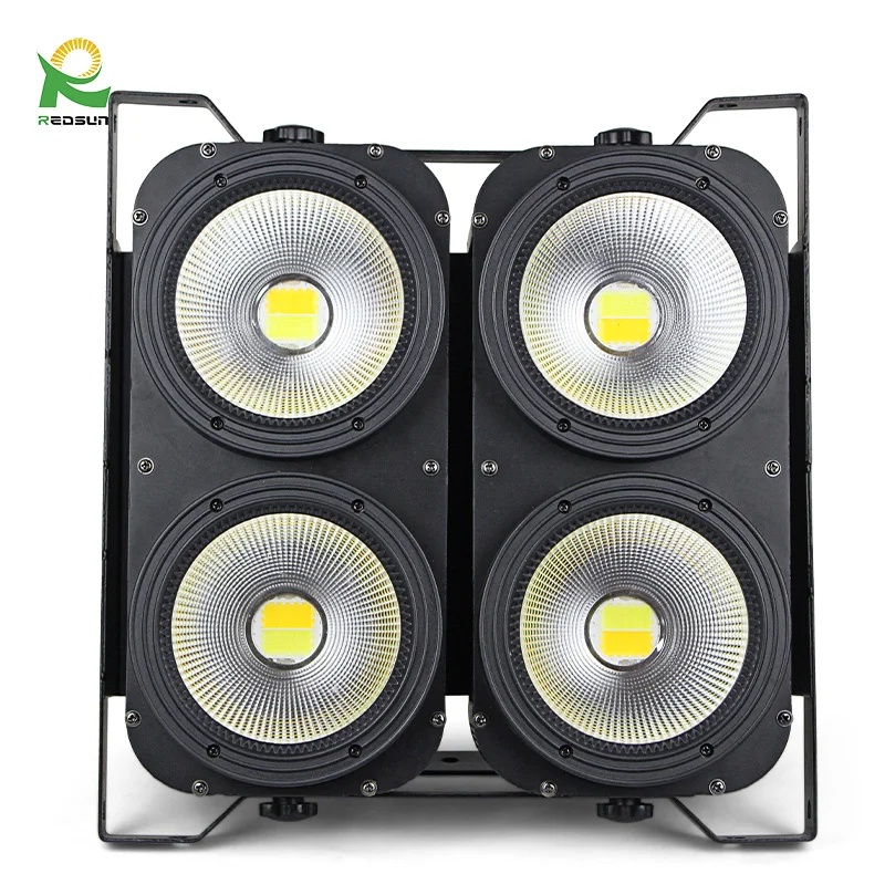 Custom disco party Cob Audience Light stage laser cob Led Par Light wholesale 4*100W COB blinder light