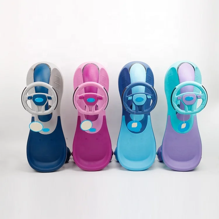 hot selling baby swing car child ride on toys/factory price plastic wiggle kids swing car/cheap price children swing car