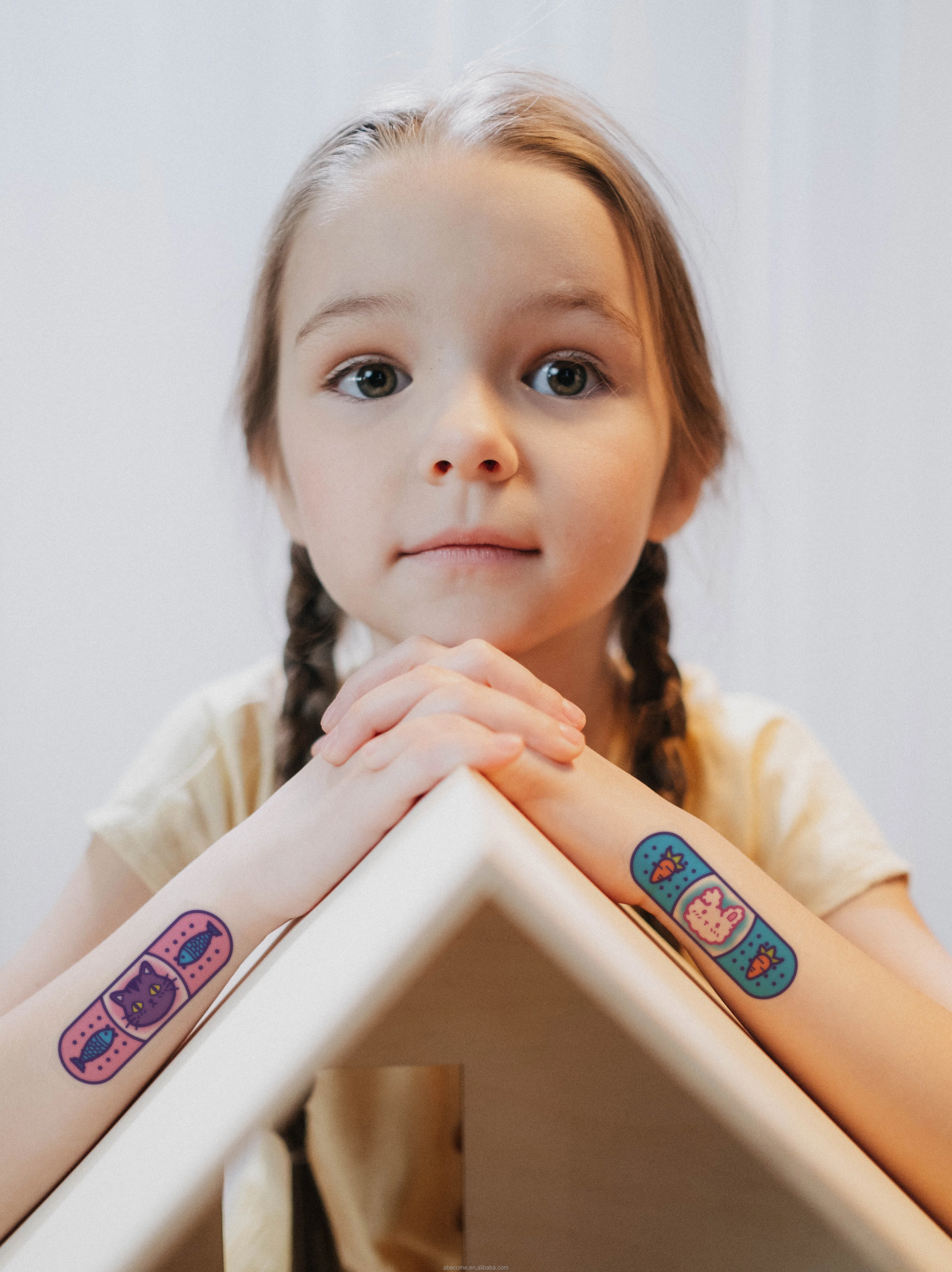 Kids Cute Tattoos Party Customize Tattoo Fashionable Design Water Transfer Body Temporary Colorful Sticker