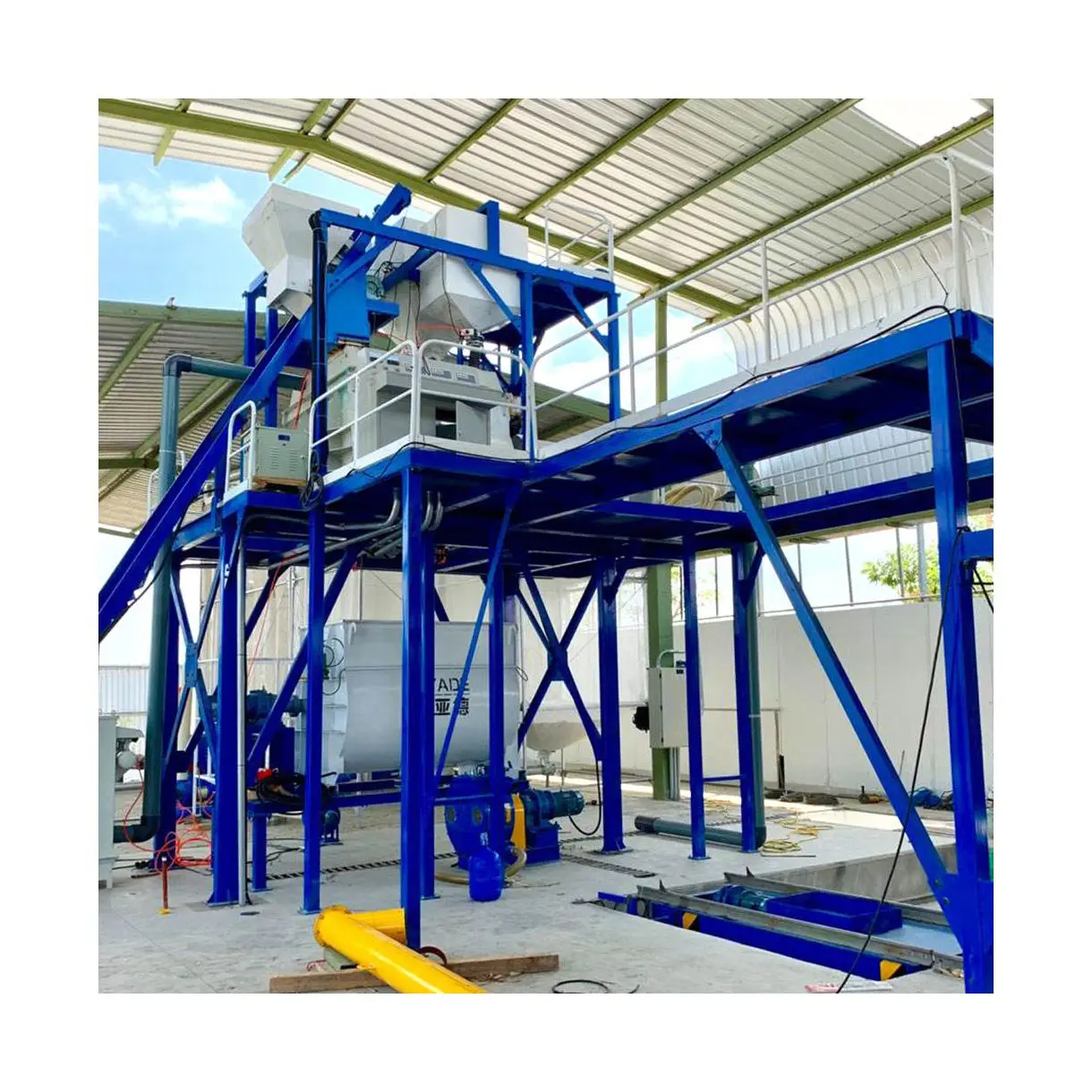 lightweight  hollow core concrete wall panel forming machine