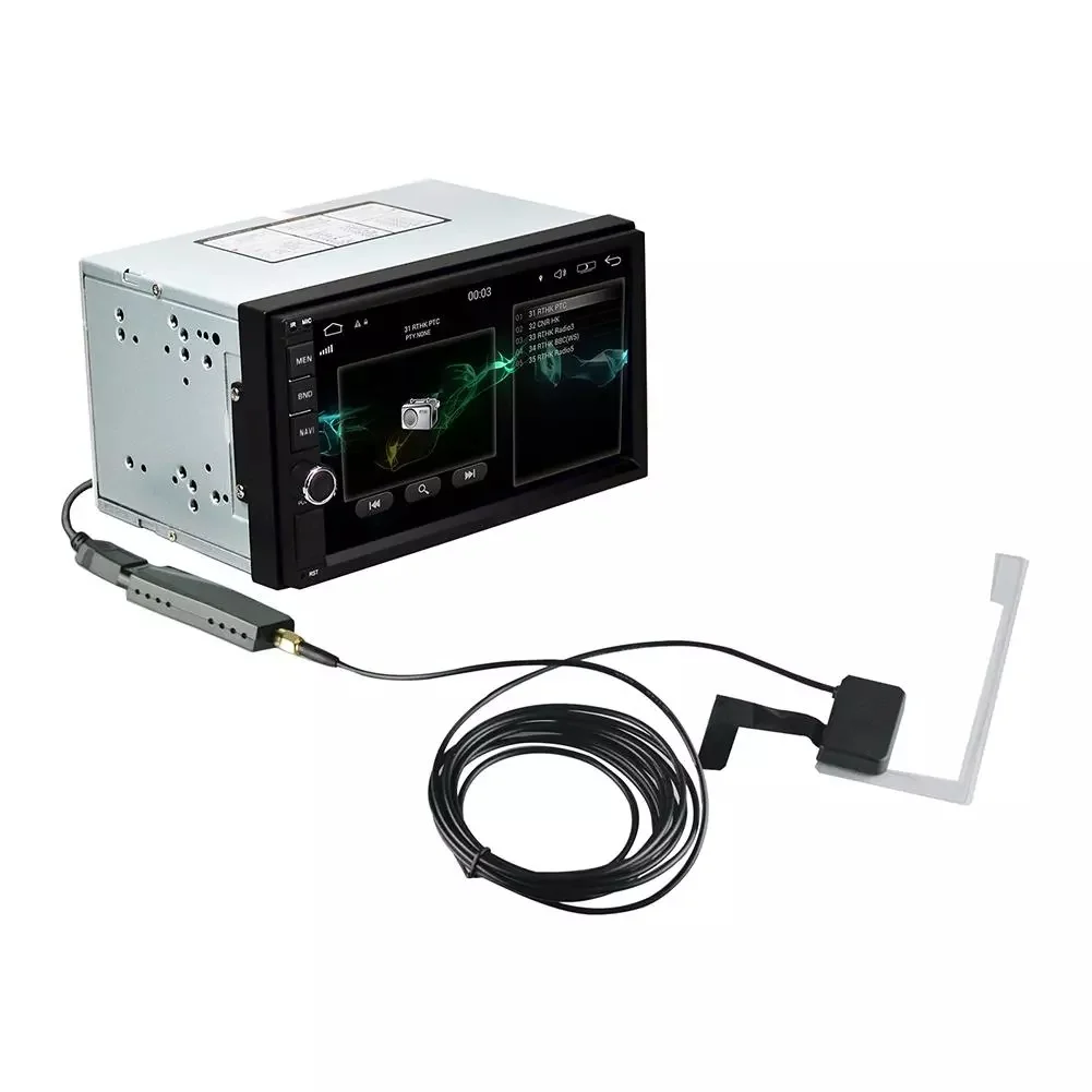 H USB адаптер приемник SMA DAB + антенна Приемник коробка для автомобиля Android Радио стерео аудио MP5 плеер Европейский цифровой