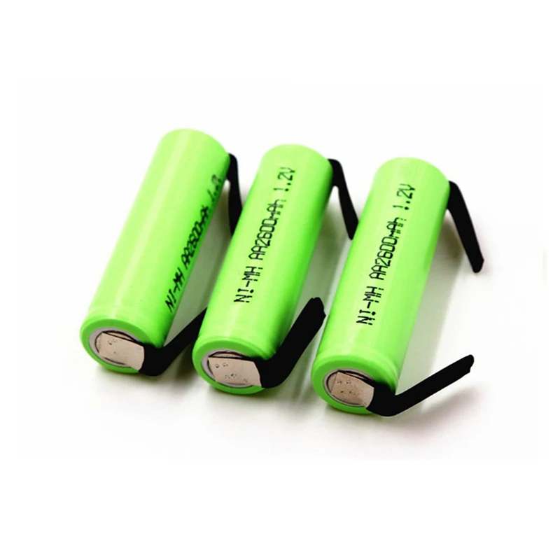 High quality 1.2V AA batteries 600mAh rechargeable Ni MH No.5 battery for remote controller