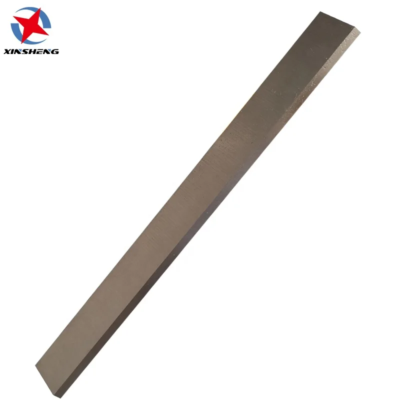 630*30 3mm Thickness HSS W18 Peeling Knife Straight Planer Blade For Wood Chipping