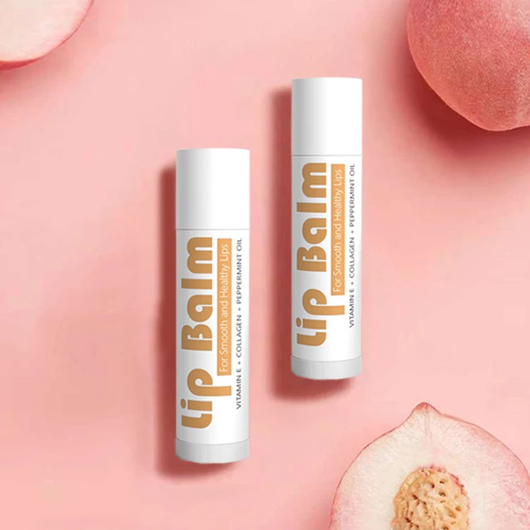 Private Label Organic Remove Lip Dead Skin Treatment Dry Chapped Lip Moisturizer Mini Lip Balm