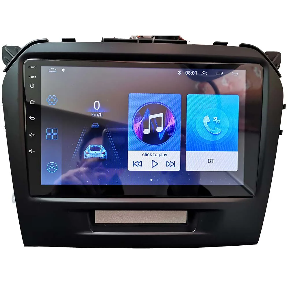 android touch screen car dvd radio video audio gps multimedia navigation player for Suzuki Vitara 2016 2017 18 19