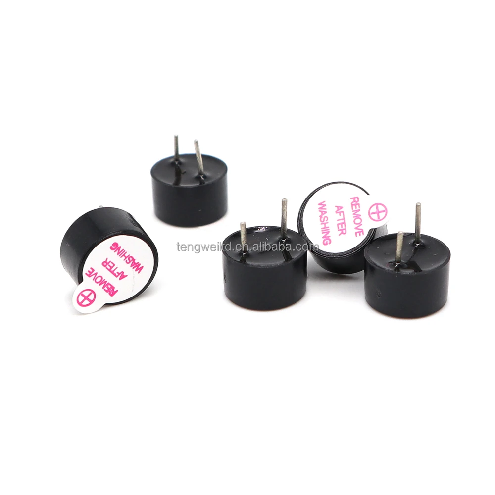 12095 3V 5V Active Buzzer Magnetic Long Continous Beep Tone 12X9.5mm Mini Plug Speaker
