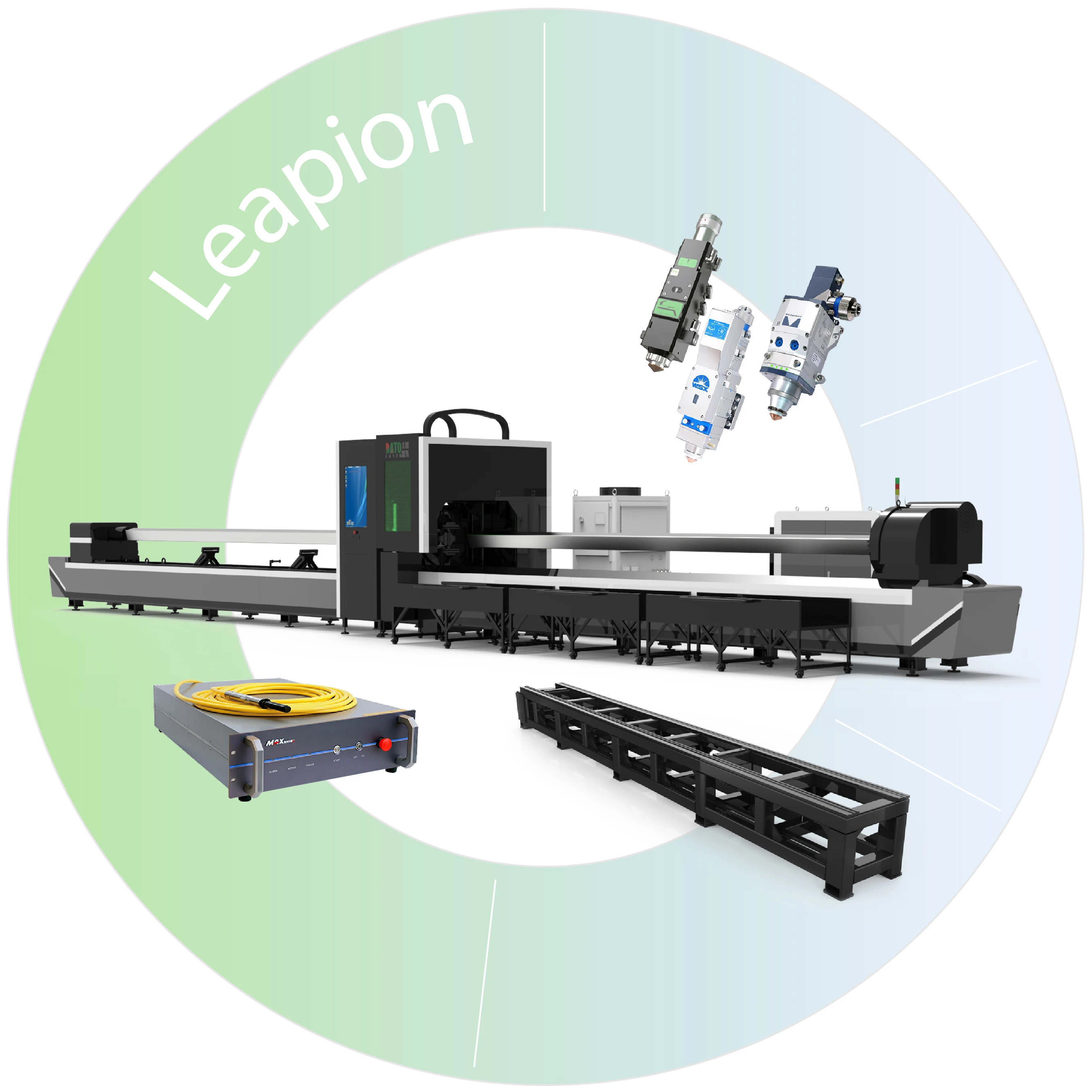 Leapion LF-3T Three Chuck Pipe Laser Machine Cutting Offer the Best Price to Suppliers