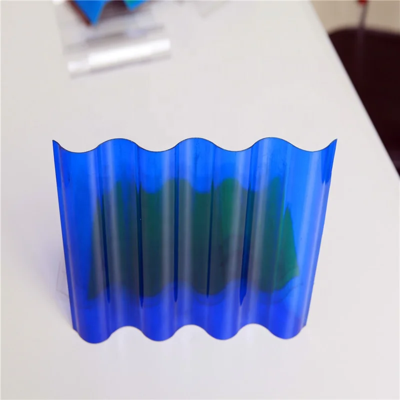 Polycarbonate corrugated sheet for roofing/ frosted pc roofing panel/ office dinning room counter partition