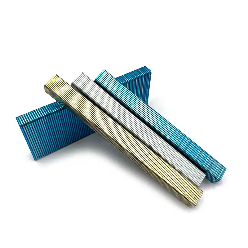 Hot selling Manufacturer supply galvanized 71/12 staple pins used for upholstery