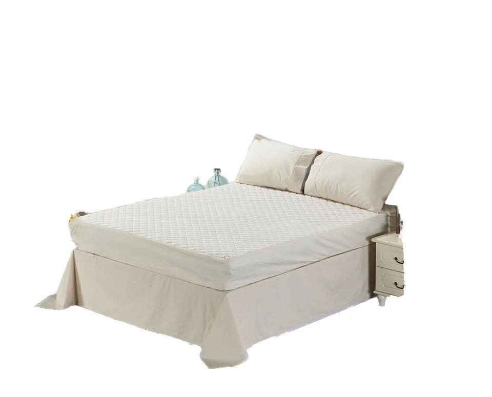 polyester stretchable interlock knitting sleep defense system soft mattress encasement with zipper lock china