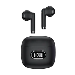 USAMS IA15 TWS Wireless Earphones BT5.3 High Quality Headphones With LED Smart Screen Sport Earbuds