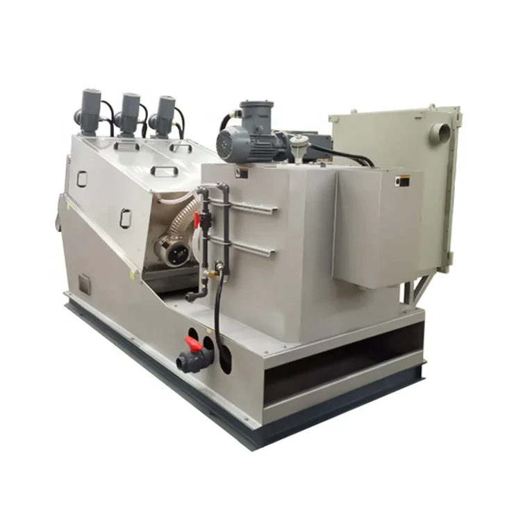 Press dewatering Sludge filter Dewatering Sludge Dehydrator Screw Press Machine Spiral sludge dehydrator Press screw separator