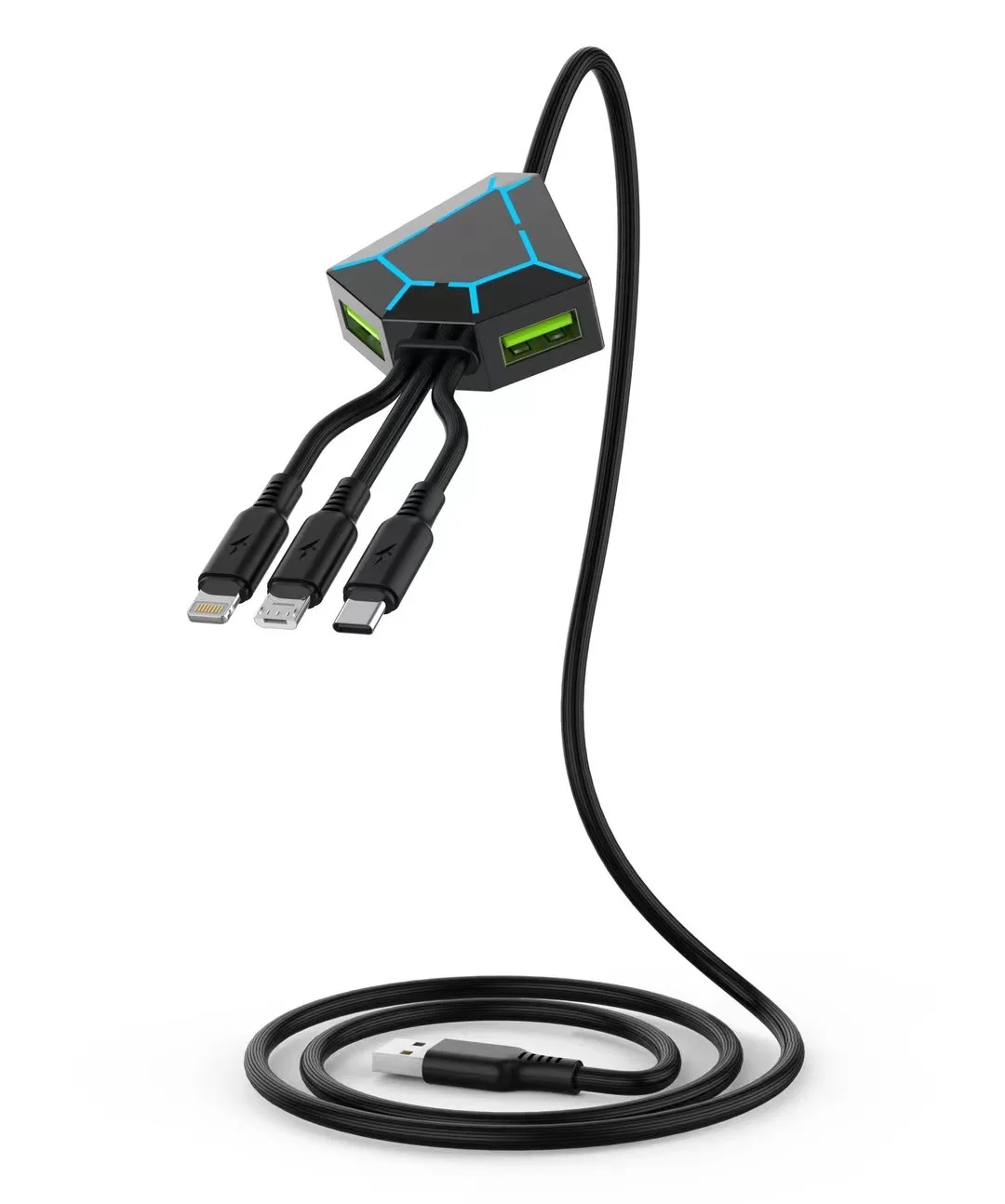 Usb-кабель для передачи данных 5 в 1 2 м а с usb-портами мобильного телефона U-диска принтера мыши и