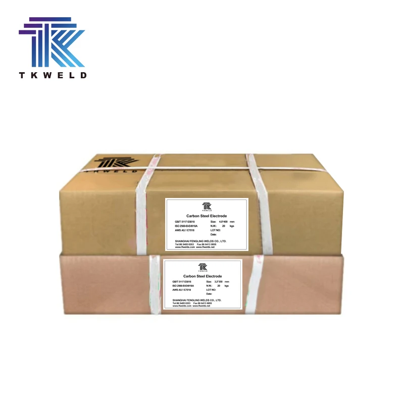 TKweld Brand OEM AWS E7018 Welding Electrodes Low Alloy Welding Rods E7018