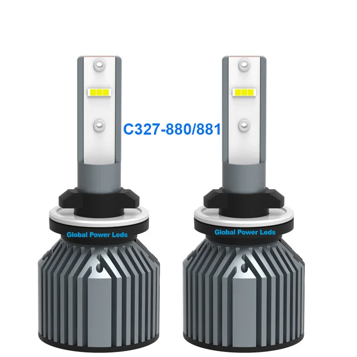 
new 880 led headlight globalpowerleds factory led car fog light competitive price C327 60W 881 led headlight 