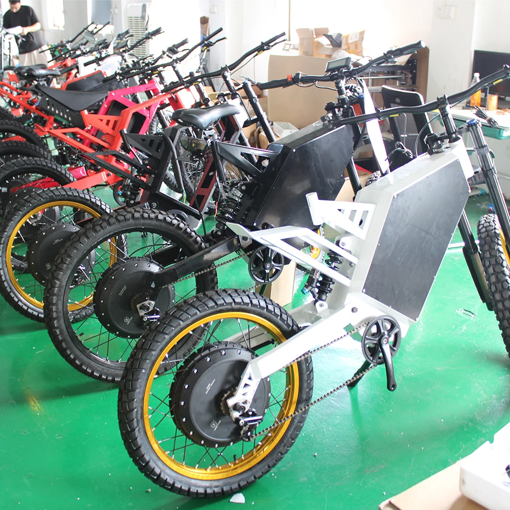 Dynalion 15000w 72v Electric Sport Bike Motorcycle 100km Long Range Electric Bike Motor 120km/h Speed High Power Electric Bike