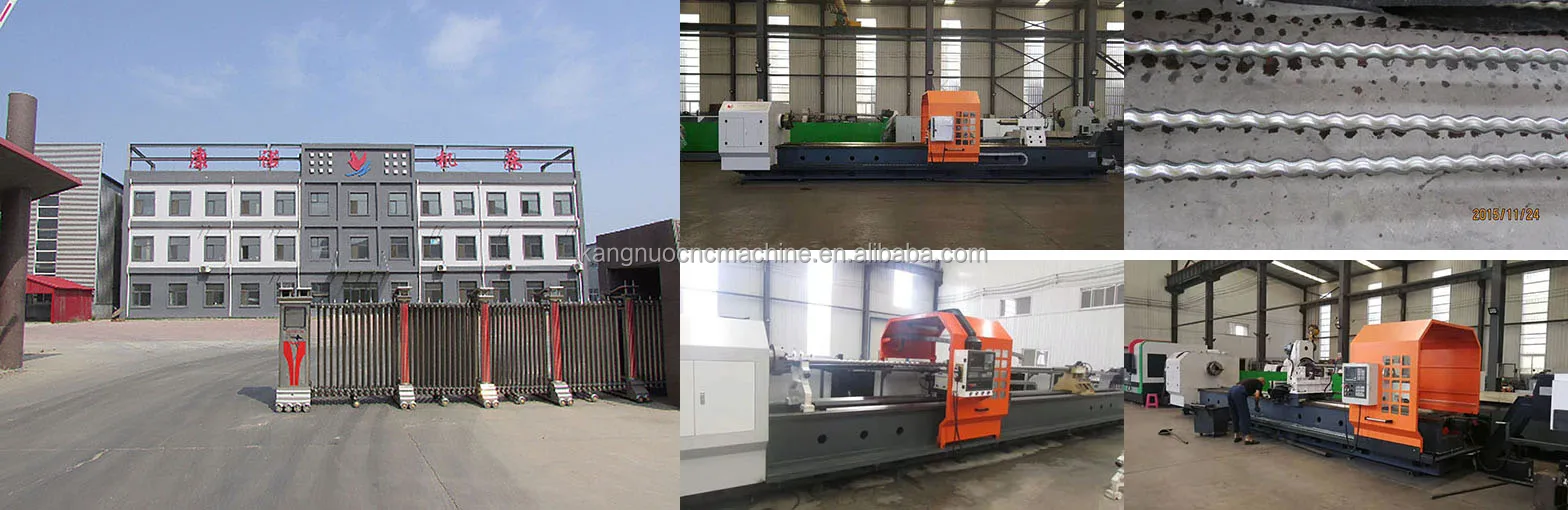 Petroleum pump rotor special numerical control internal and external cyclone milling machine