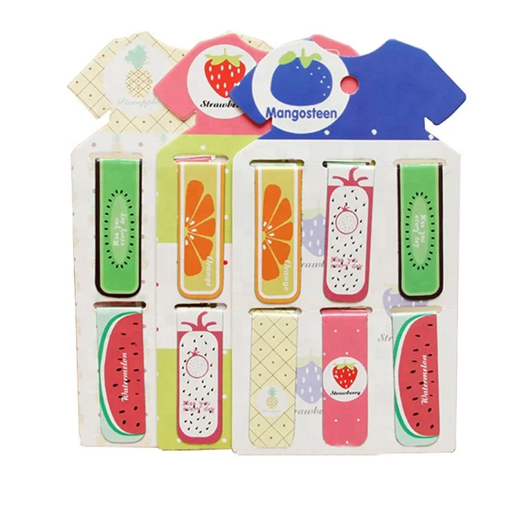 Custom Magnetic Souvenir Bookmark Wholesale Paper Advertising Magnet Bookmark with Cat Design Bookmark Magnet